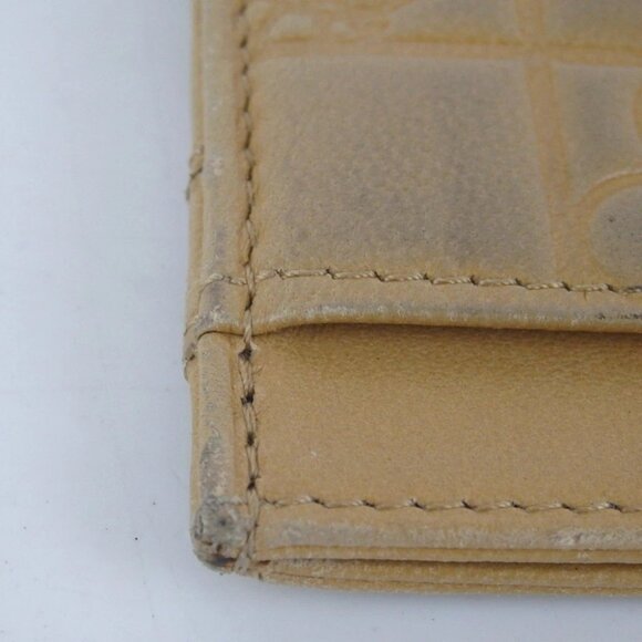 Authentic CHANEL Icon line Card Case leather [Used] - Picture 11 of 14